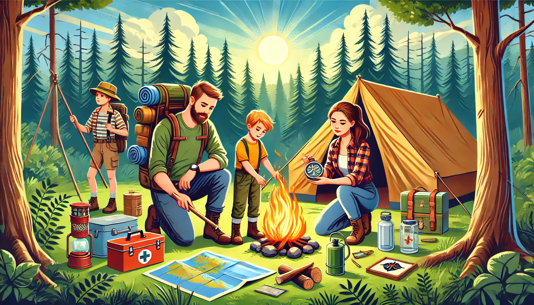 Camping Scenes 5