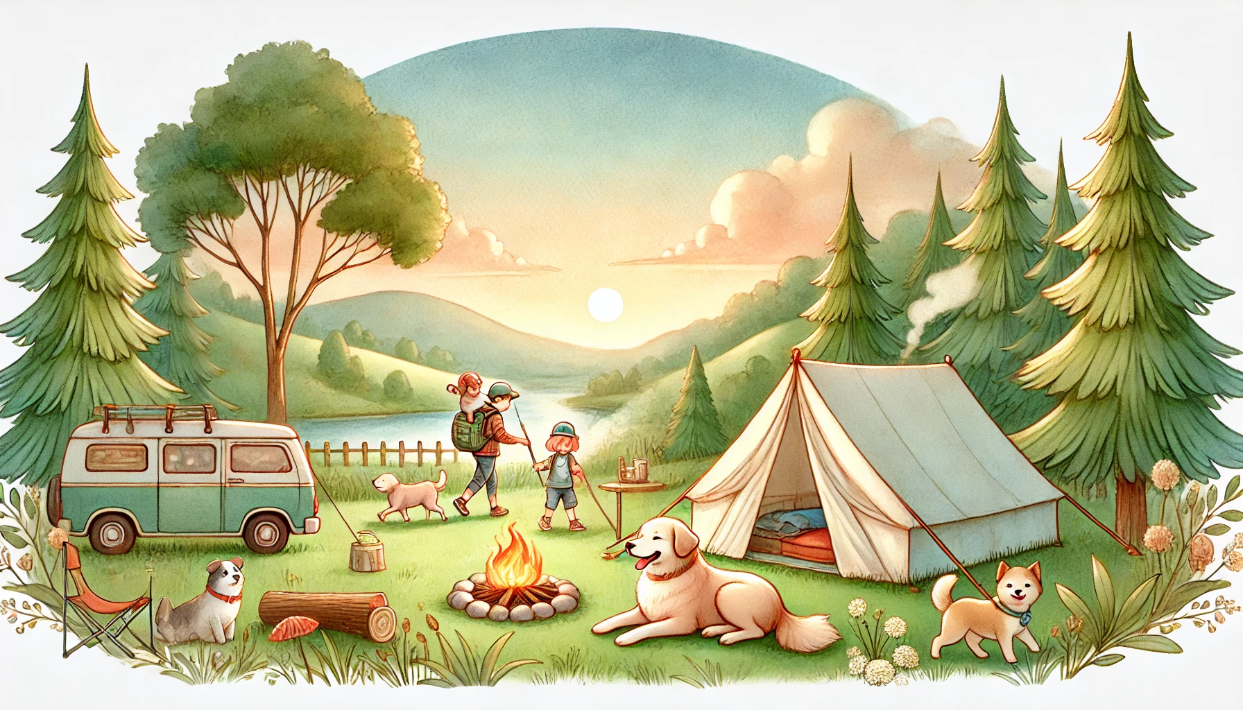 Camping with Pets: Tips for a Safe and Fun Trip